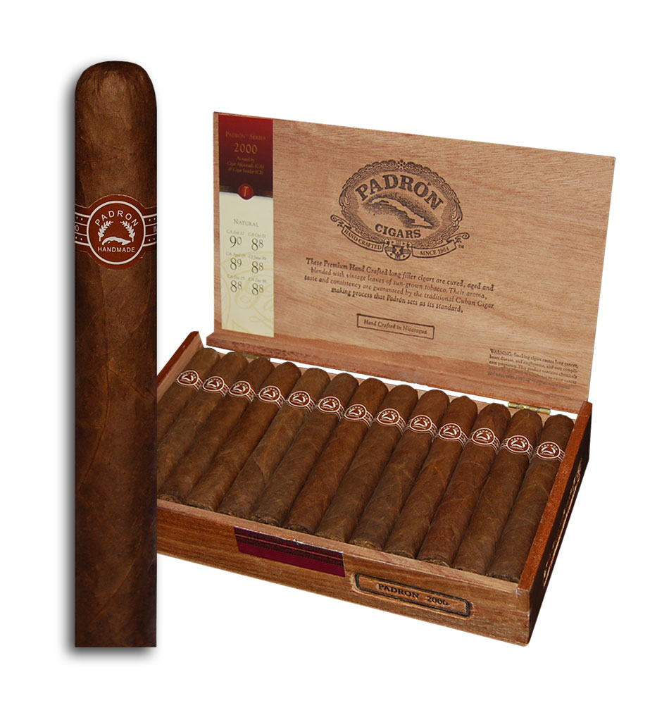 Padron 2000 Natural Cigar EMPTY Box 