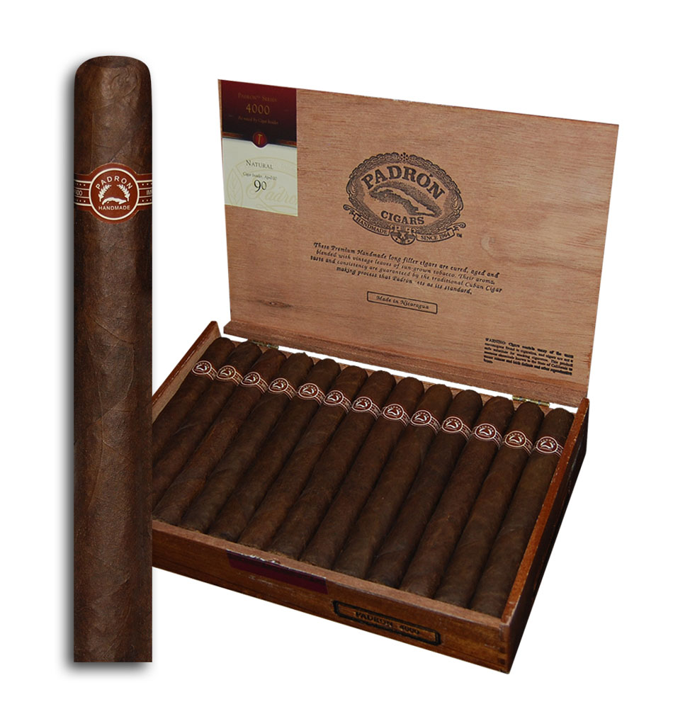Padron 4000 Natural Cigar EMPTY Box 